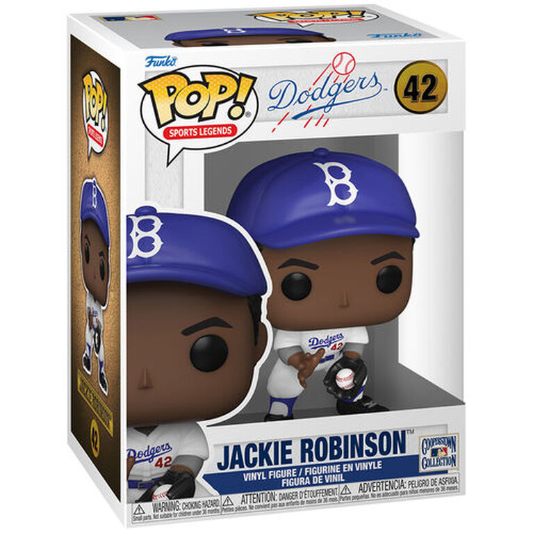 POP! Sports Legends (#42): Jackie Robinson (Dodgers) 