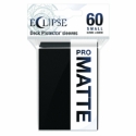 PRO-Matte Eclipse Standard Japanese Deck Protector Sleeves: Jet Black 