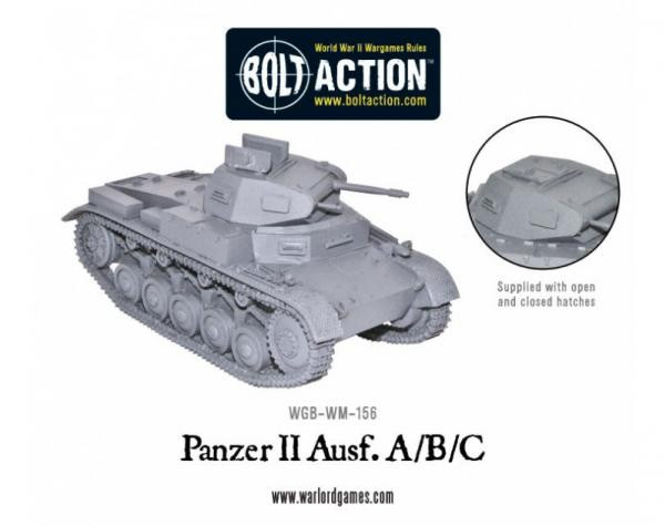 Bolt Action: German: Panzer II 
