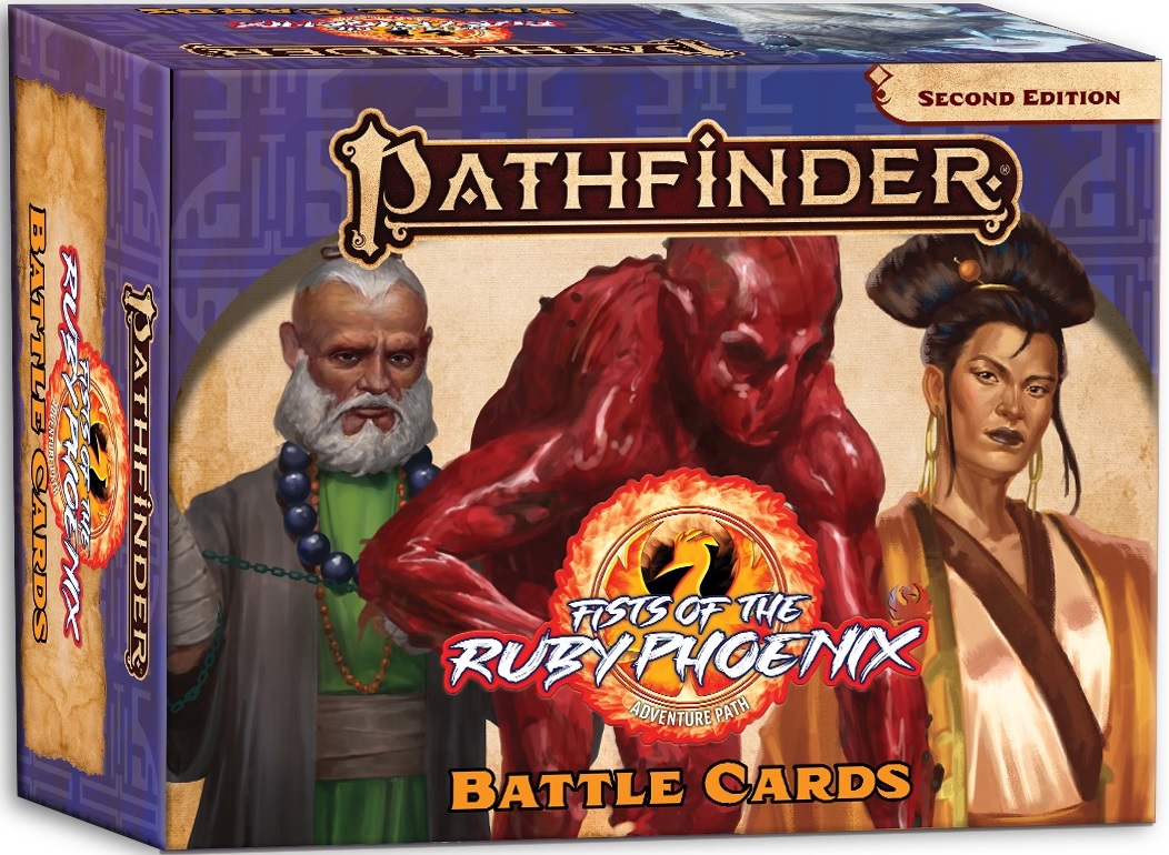 Pathfinder 2E: FIST OF THE RUBY PHOENIX ( BATTLE CARDS ) 