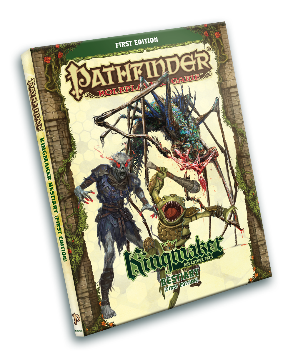Pathfinder Adventure Path: Kingmaker Bestiary First Edition (DAMAGED) 