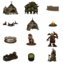 Pathfinder Battles: Goblin Village Premium Set 