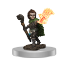 Pathfinder Battles: PREMIUM PAINTED FIGURES - MALE GNOME DRUID 