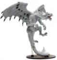 Pathfinder Battles: Reign of Winter- Gargantuan White Dragon 