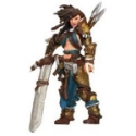 Pathfinder Battles: Shattered Star- #39 Amiri, Human Barbarian (R) 