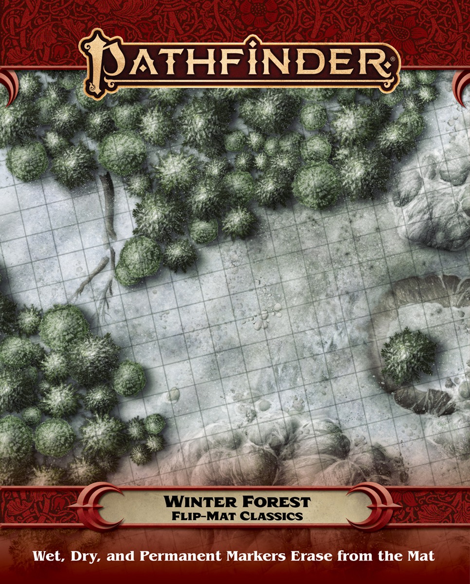Pathfinder Flip-Mat Classics: WINTER FOREST 