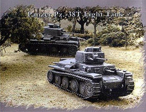Pegasus Hobbies WWII 1/72: Pz. -38T Light Tank 