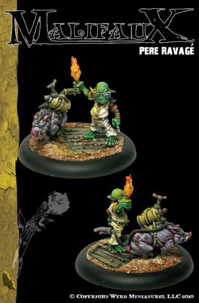 Malifaux: Outcasts: Pere Ravage and Gas Pig [SALE] 