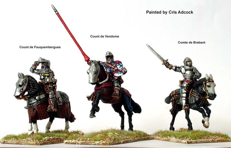 Perry: 28mm Agincourt to Orleans 1415-1429: French Mounted Command 