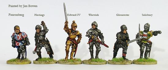 Perry: 28mm Wars of the Roses: (York) Command & Warwick (Foot) 