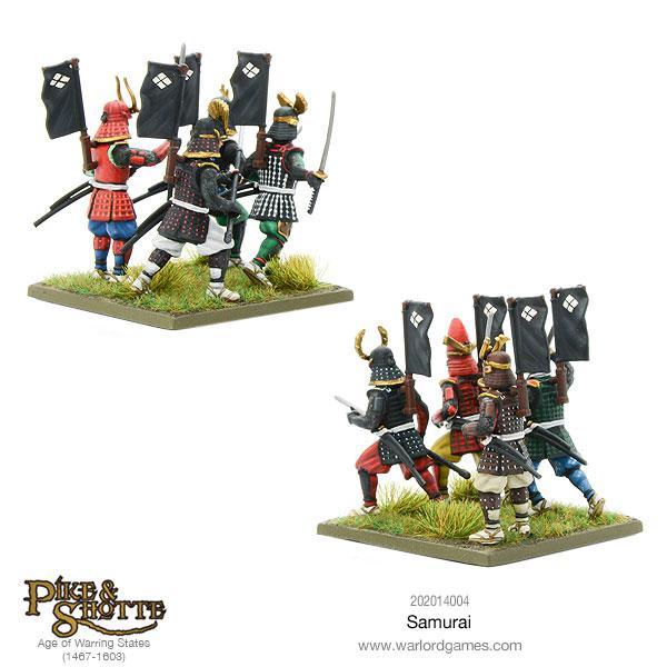 Warlord Games Samurai Horsemen – Miniatures en plastique à l'échelle 28 mm pour brochet et shotte Miniatures très détaillées pour jeux de guerre de table Warlord Games Samurai Horsemen – Miniatures en plastique à l'échelle 28 mm pour brochet et shotte Miniatures très détaillées pour jeux de guerre de table