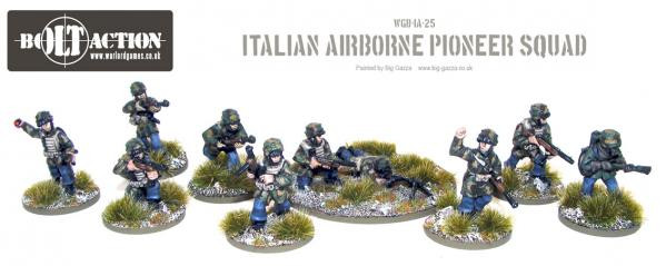 Bolt Action: Italian: Airborne Pioneer Squad 
