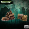 Plast Craft Games: Malifaux Terrain: Undertaker Props 