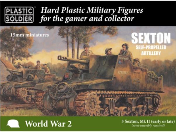 Plastic Soldier Company: 15mm British: Sexton Self-Propelled Artillery 