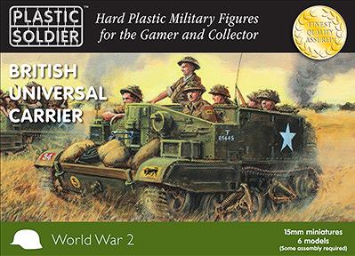 Plastic Soldier Company: 15mm British: Universal Carriers  