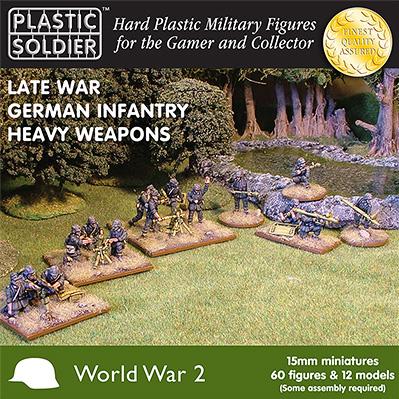 Plastic Soldier Company: 15mm German: Late War German Infantry Heavy Weapons 