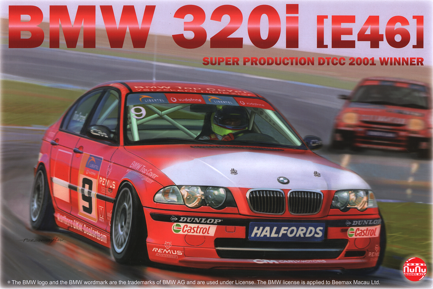Platz NuNu 1/24: BMW 320i E46 Super Production DTCC 2001 Winner 