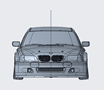 Platz NuNu 1/24: Racing Series: BMW 320i E46 2004 ETCC Donington Winner - PLATZ-PN24033 [4545782075830]