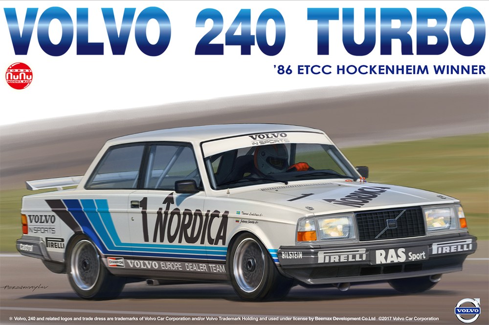 Platz NuNu 1/24: Volvo 240 Turbo 