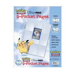 Pokemon:  9-Pocket Pages (10) 