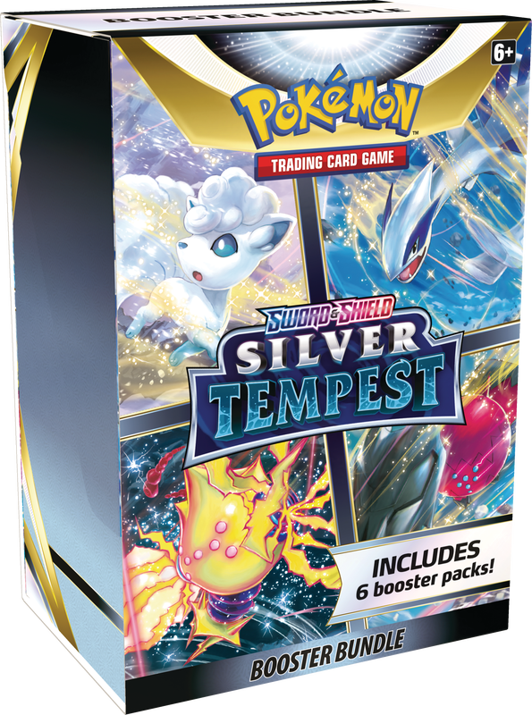 Pokemon: Sword & Shield: Silver Tempest Booster Bundle 