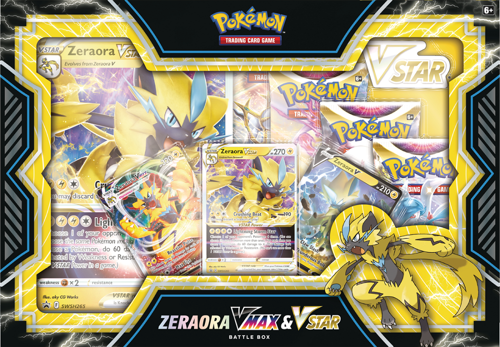 Pokemon VMAX & VSTAR Battle Box: Zeraora 