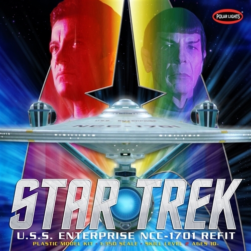 Polar Lights 1/350: Star Trek USS Enterprise Refit 