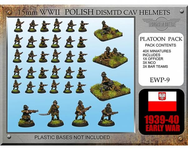 Forged in Battle: Polish: Early War Cavalry Dismounted (Helmet) 