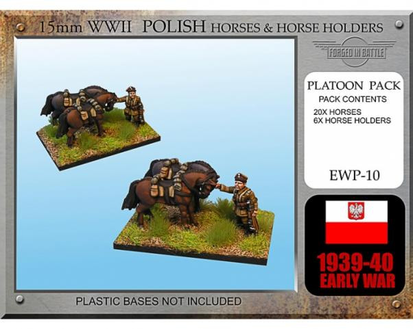 Forged in Battle: Polish: Early War Cavalry Horses and Horse Holders 
