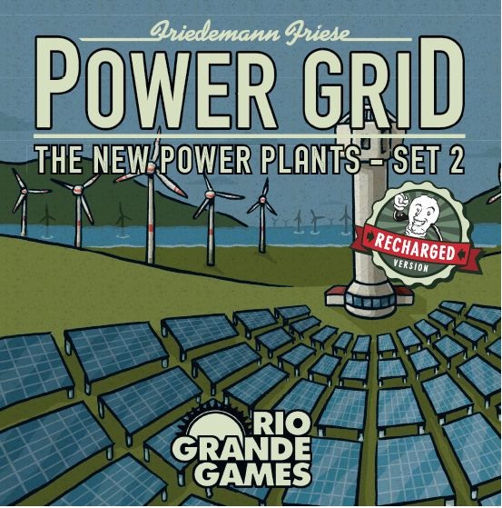 Power Grid: Recharged: New Power Plant Cards - Set 2 