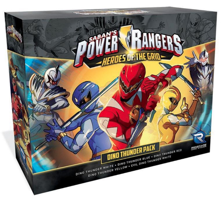 Power Rangers: Heroes of the Grid - Dino Thunder Pack 