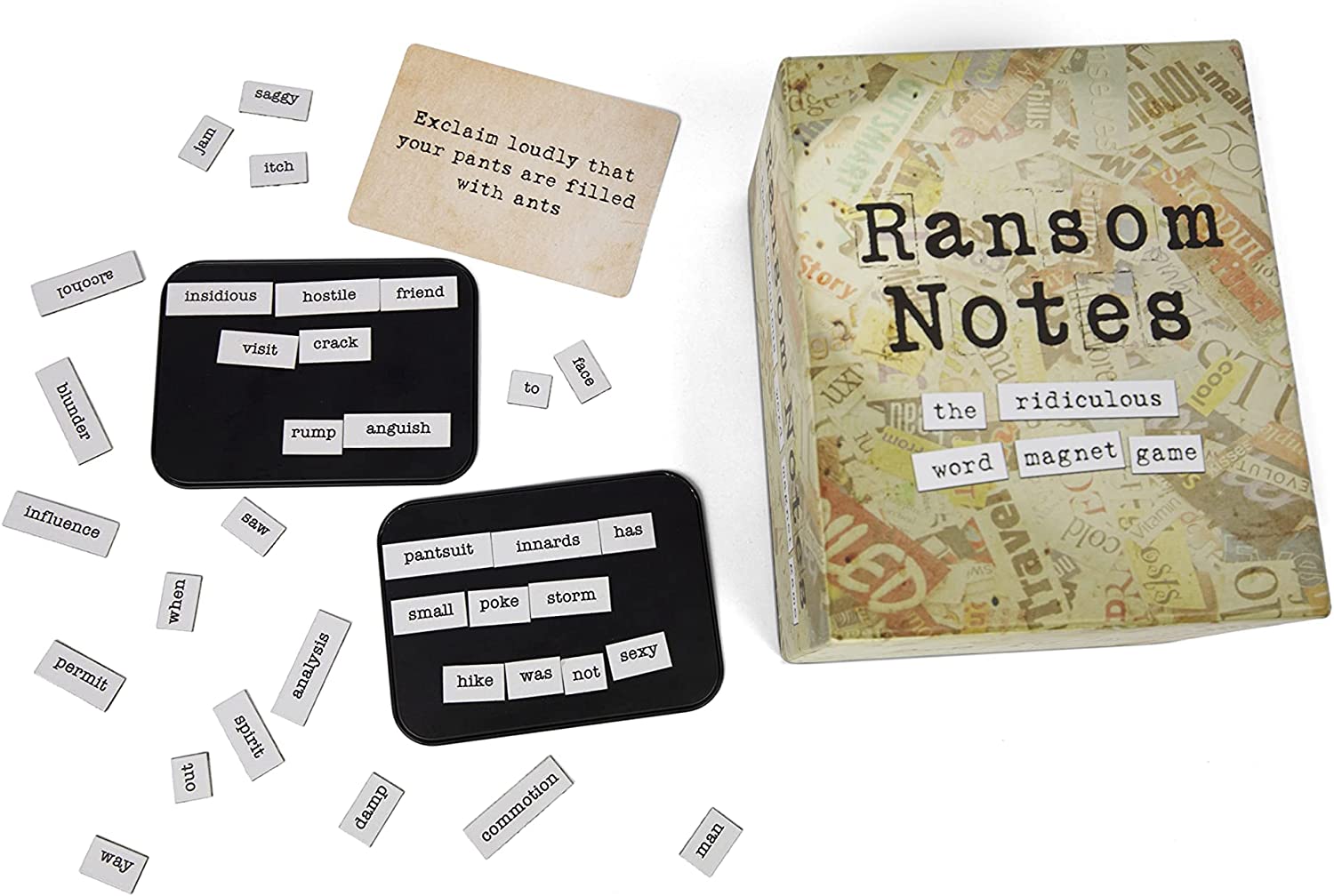Misc RANSOM NOTES THE RIDICULOUS WORD MAGNET RNCORE 860003322109 