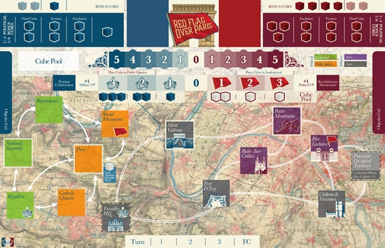 GMT Games - Red Flag Over Paris, 2nd Printing