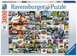 Ravensburger Puzzles (3000): 99 VW Campervan Moments - 16018 [4005556160181]