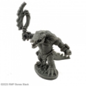 Reaper Bones Black: GATORMAN W/ LARGE AXE 