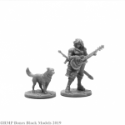 Reaper Bones Black: Isobael the Bard and Rufus 