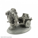 Reaper Bones Black: Ogre Porter and Cart 