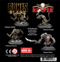 Reaper Bones Black: Wererats Set (4) 