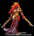 Reaper Bones Black: Ziba, Female Efreeti 