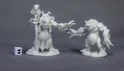 Reaper: Dark Heaven Bones: Deep Ones Priest and Servitor (2) 