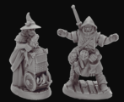 Reaper Bones Black: Dreadmere Townsfolk- Fishmongers 