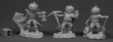 Reaper: Dark Heaven Bones: Grave Minions (3) 
