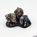Reaper Legends: Townsfolk Gambing Dwarves (3) 