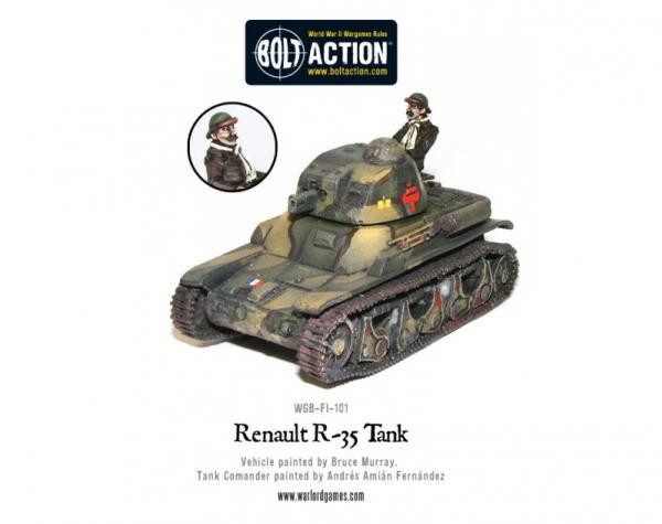 Bolt Action: French: Renault R-35 Tank 