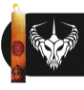 Ritual Candle Dice Tube: Crown of the Night Mother - INB-RCT-M01 [787790944485]