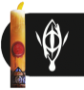 Ritual Candle Dice Tube: Seer's Eye - INB-RCT-T01 [787790944584]