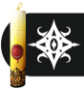 Ritual Candle Dice Tube: Star of Azathoth - INB-RCT-S01 [787790944287]