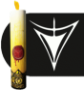 Ritual Candle Dice Tube: Yellow Sign - INB-RCT-Y01 [787790943785]