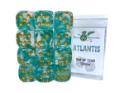 Role 4 Initiative: 12 D6 Pips Dice Set: Diffusion Atlantis 18MM 