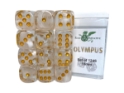 Role 4 Initiative: 12 D6 Pips Dice Set: Diffusion Olympus 18MM 